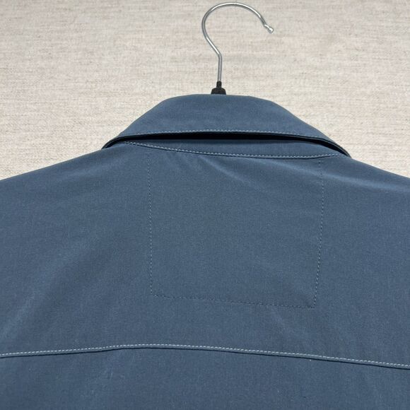 KUHL Men's Renegade Tufflex Navy Blue Short Sleeve Stretch Performance Shirt XL - Picture 11 of 11